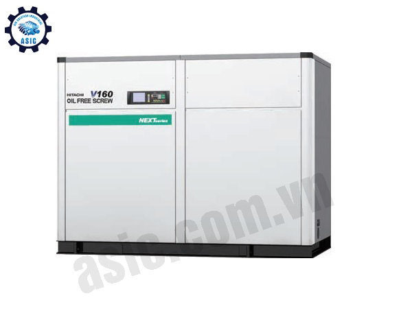 Máy nén khí không dầu hitachi