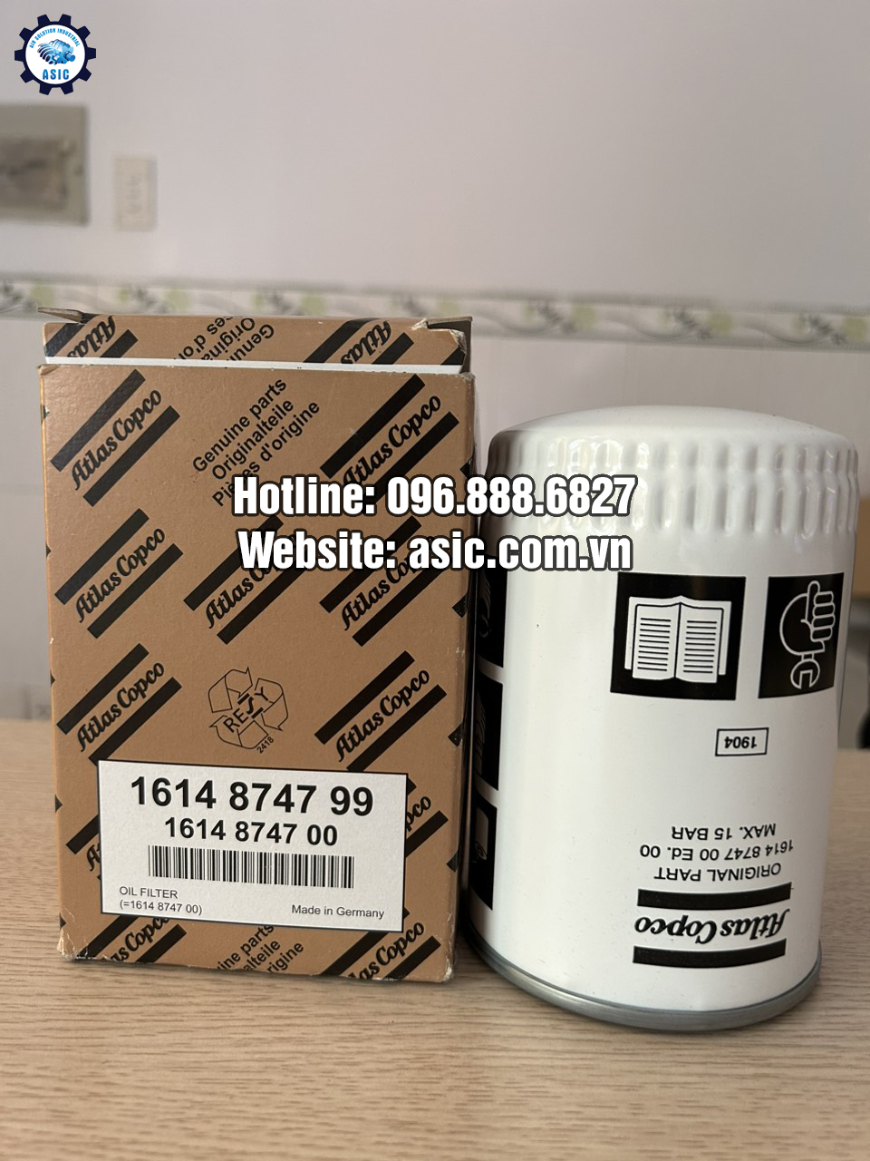 Lọc dầu 1614874799 chính hãng giá tốt