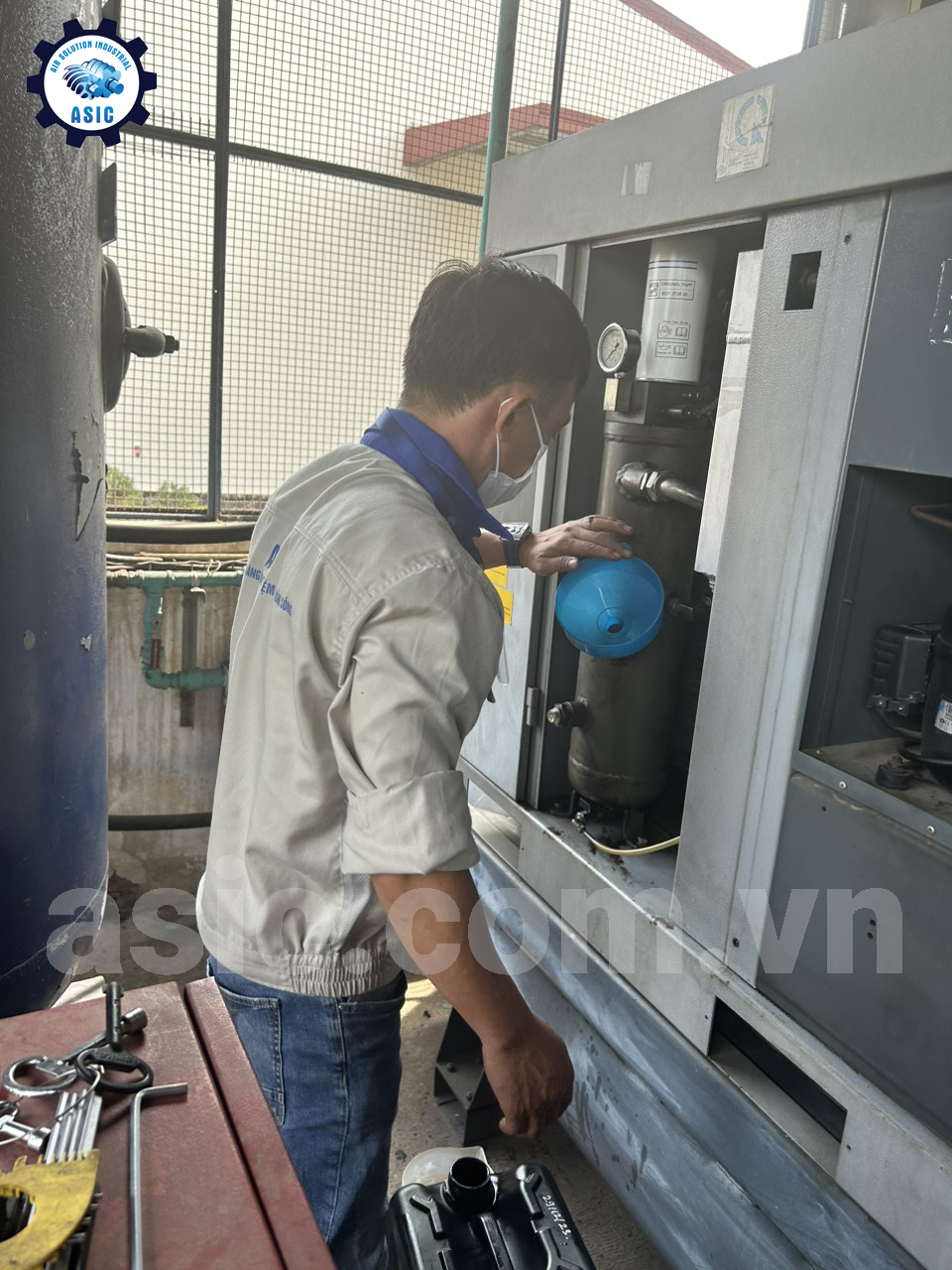 Air solution sửa m&aacute;y n&eacute;n kh&iacute;