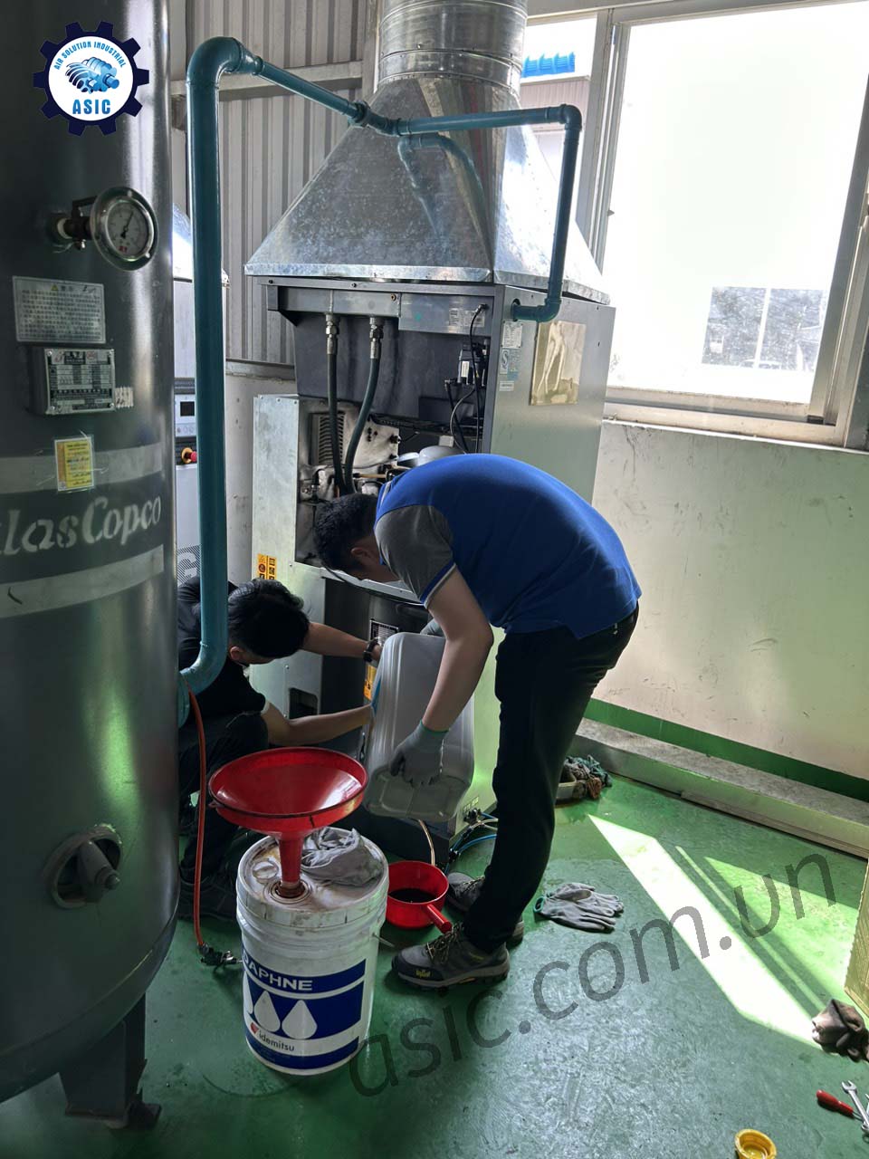 Air solution bảo dưỡng m&aacute;y n&eacute;n kh&iacute; cho thu&ecirc;