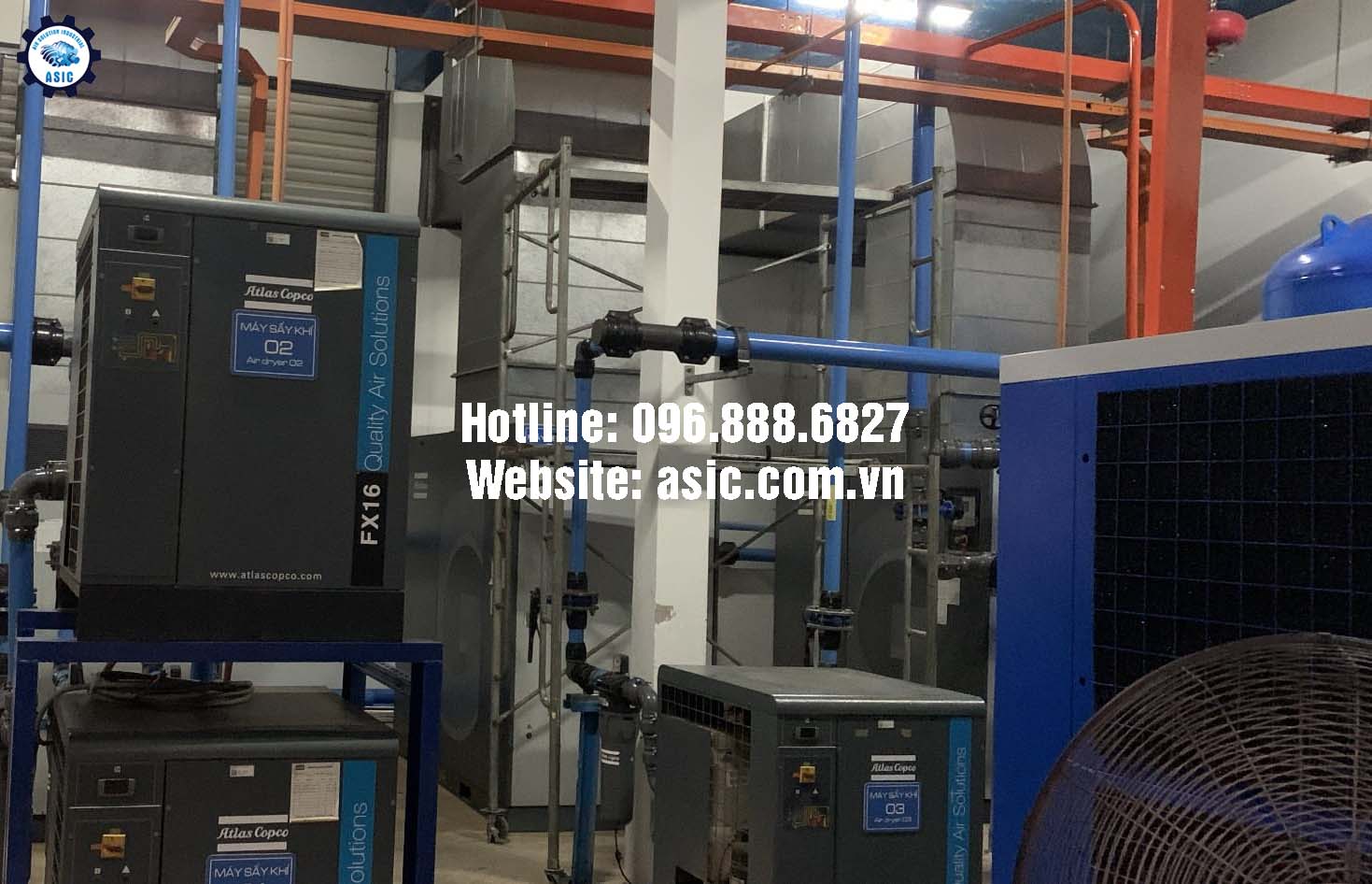 Dịch vụ cho thu&ecirc; m&aacute;y n&eacute;n kh&iacute; của c&ocirc;ng ty Air Solution