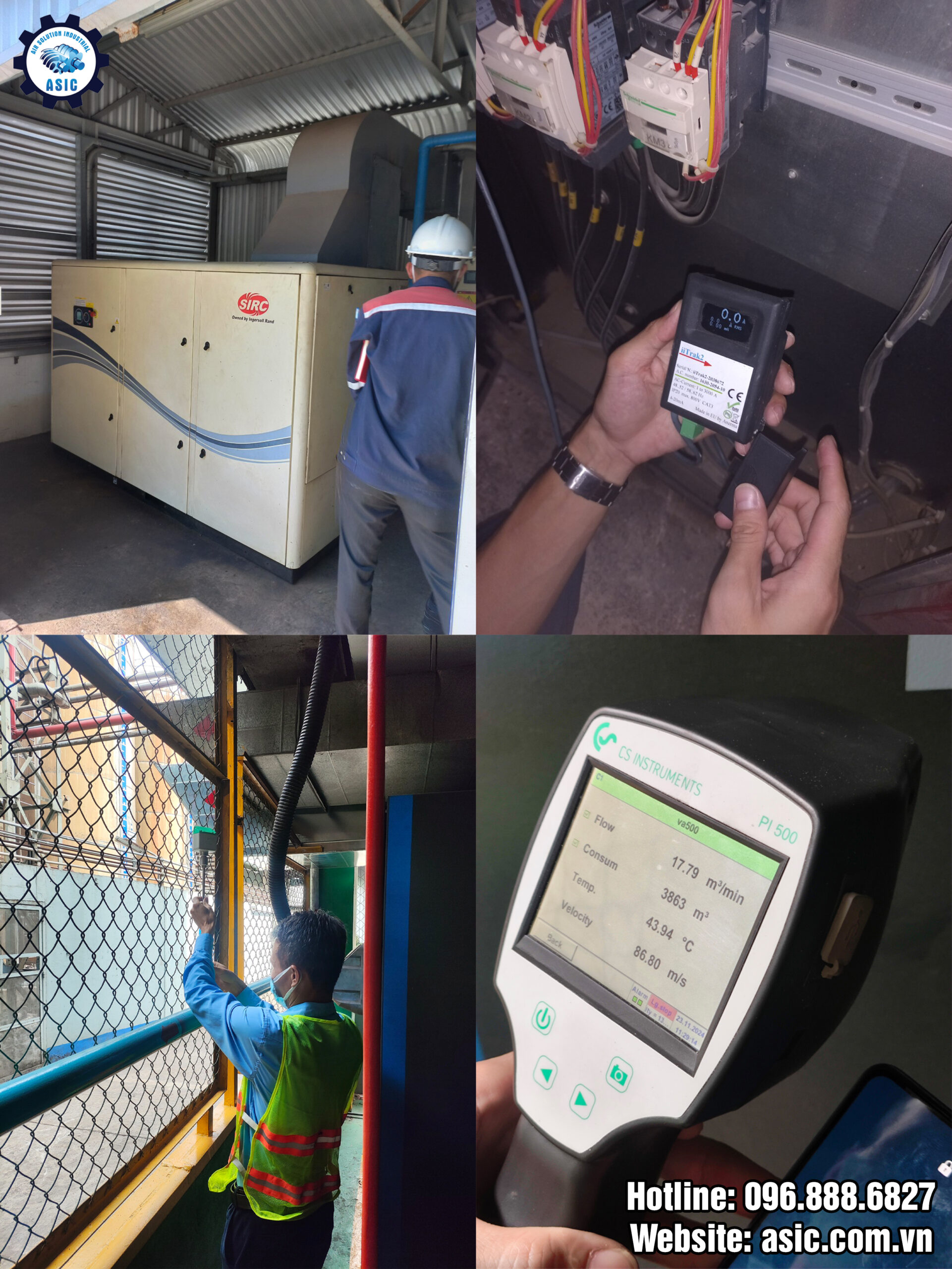 Air Soution sửa chữa m&aacute;y n&eacute;n kh&iacute; tại Long An