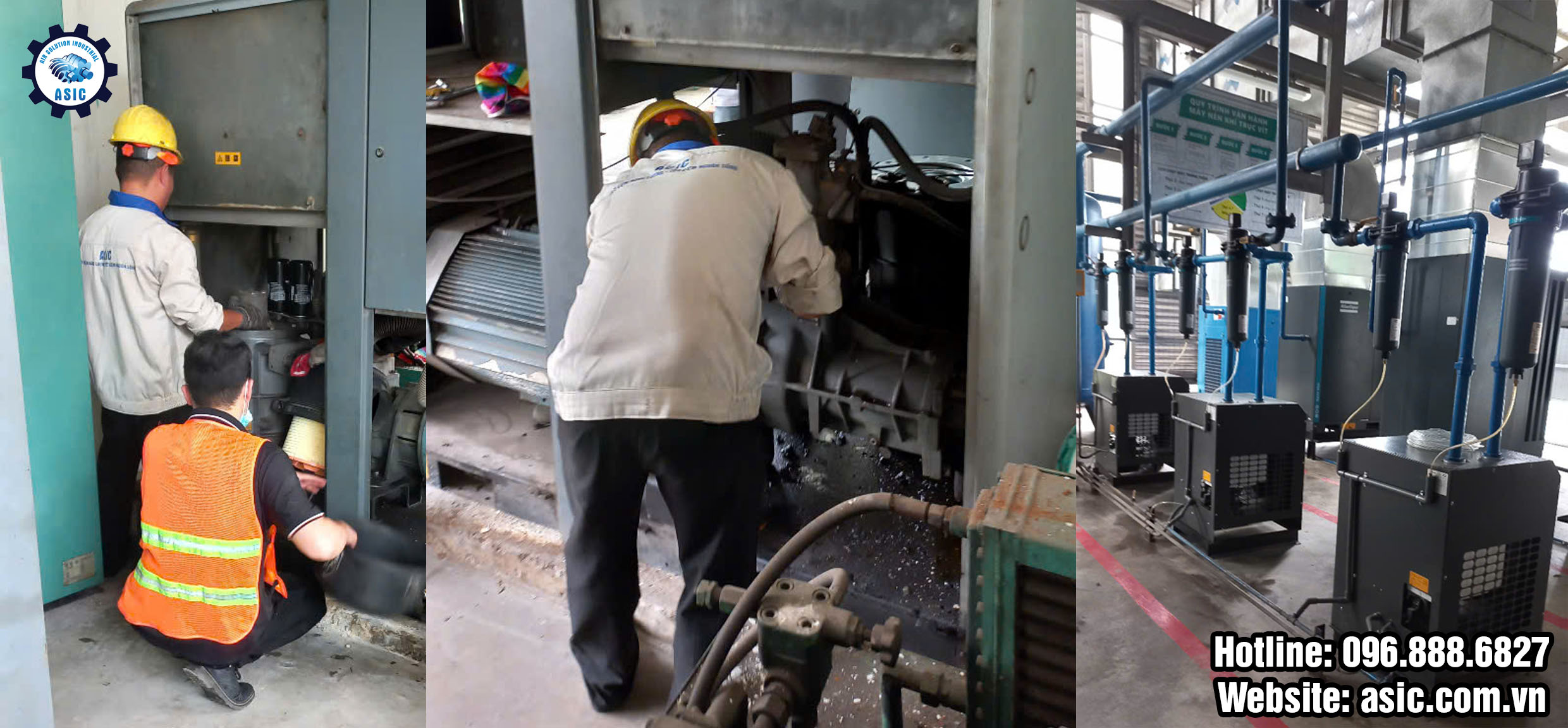 bảo dưỡng m&aacute;y n&eacute;n kh&iacute; tại B&igrave;nh Dương