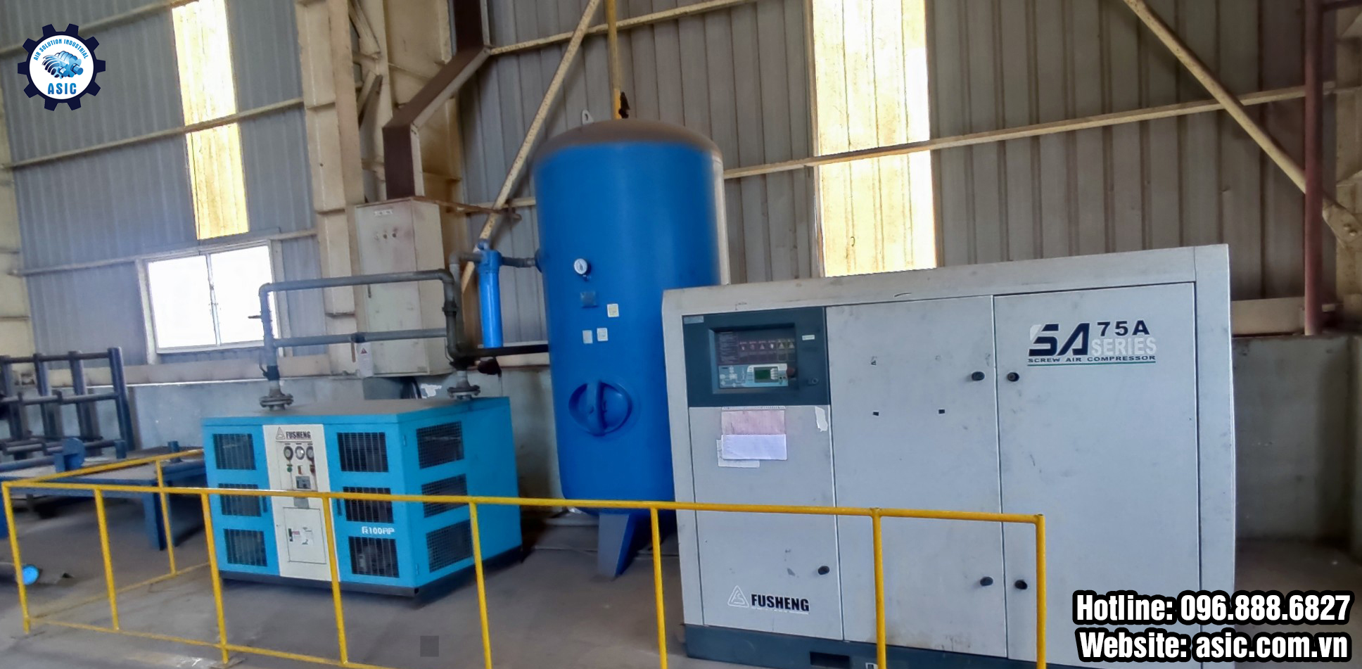 Lưu ý khi sử dụng máy nén khí Fusheng