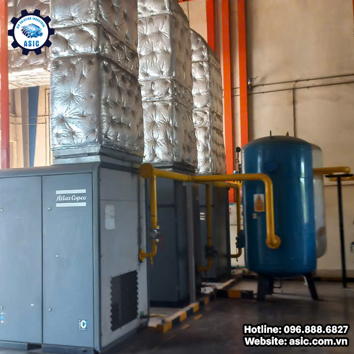 Hệ thống m&aacute;y n&eacute;n kh&iacute;