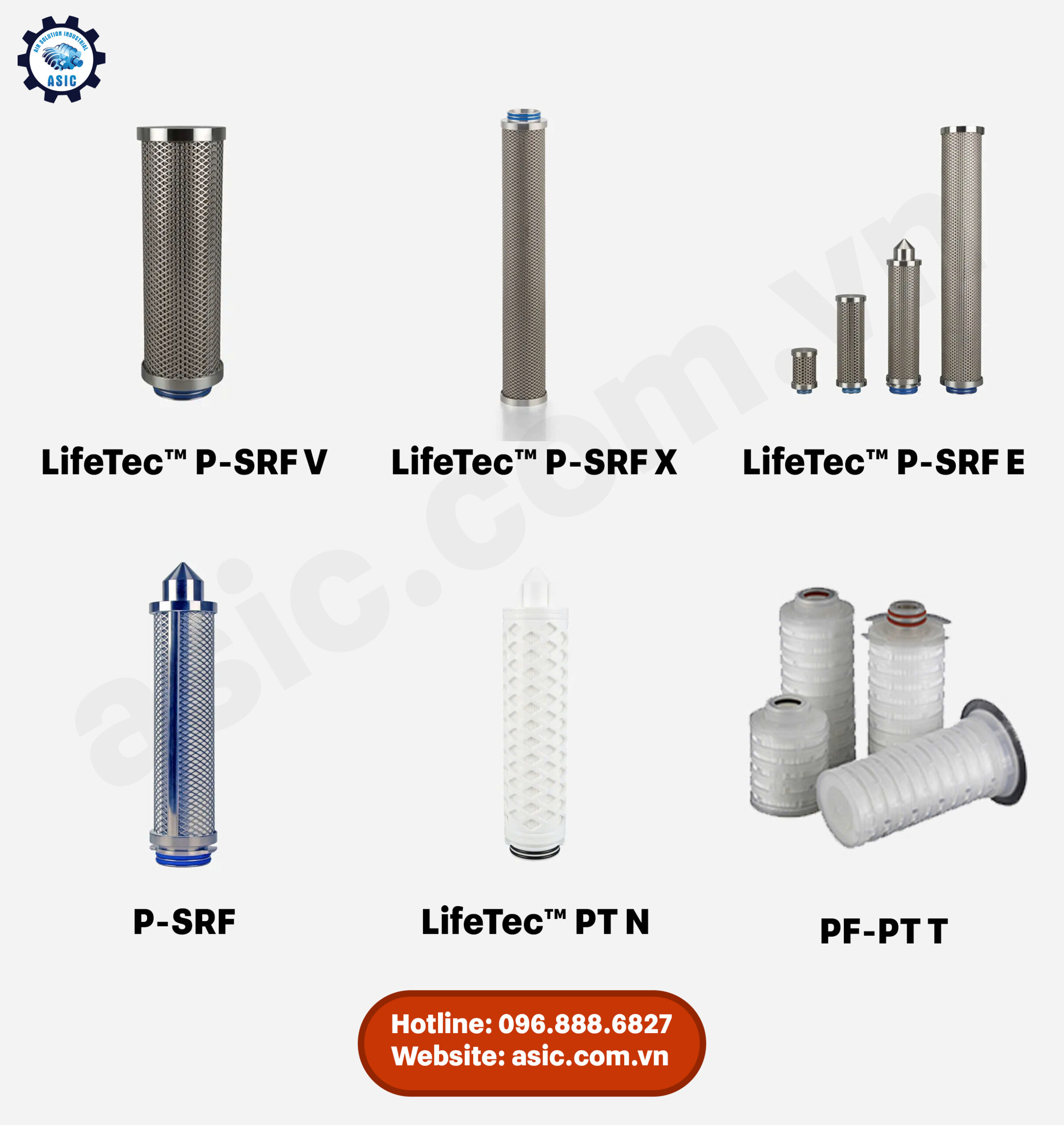 Lọc v&ocirc; tr&ugrave;ng Donaldson tại Air Solution